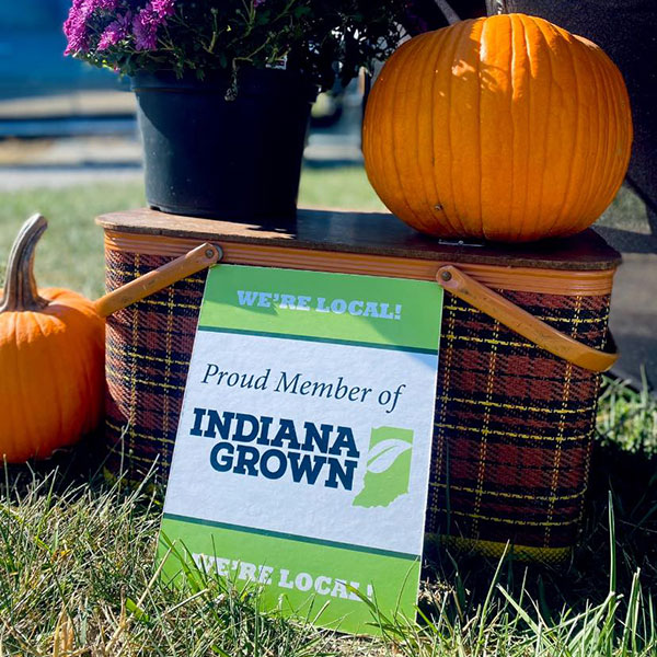 indiana grown sign