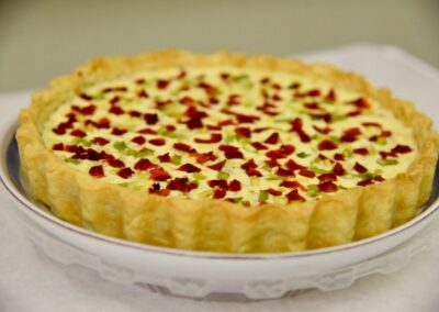 Ham and Cheese Appetizer Tart