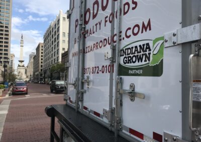 3 big places the Indiana Grown logo is poppin’ up