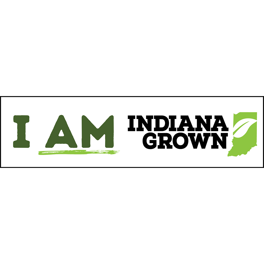 I am Indiana Grown Bumper Sticker